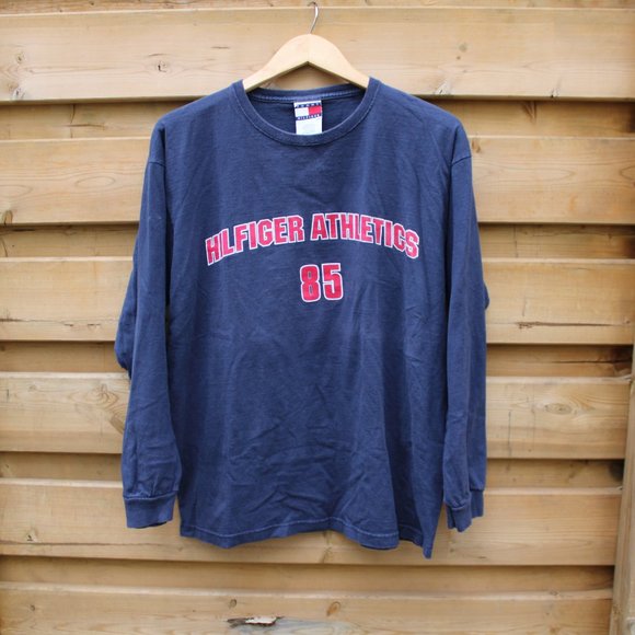 Vintage Tommy Hilfiger / Long sleeve T Shirt / 90s